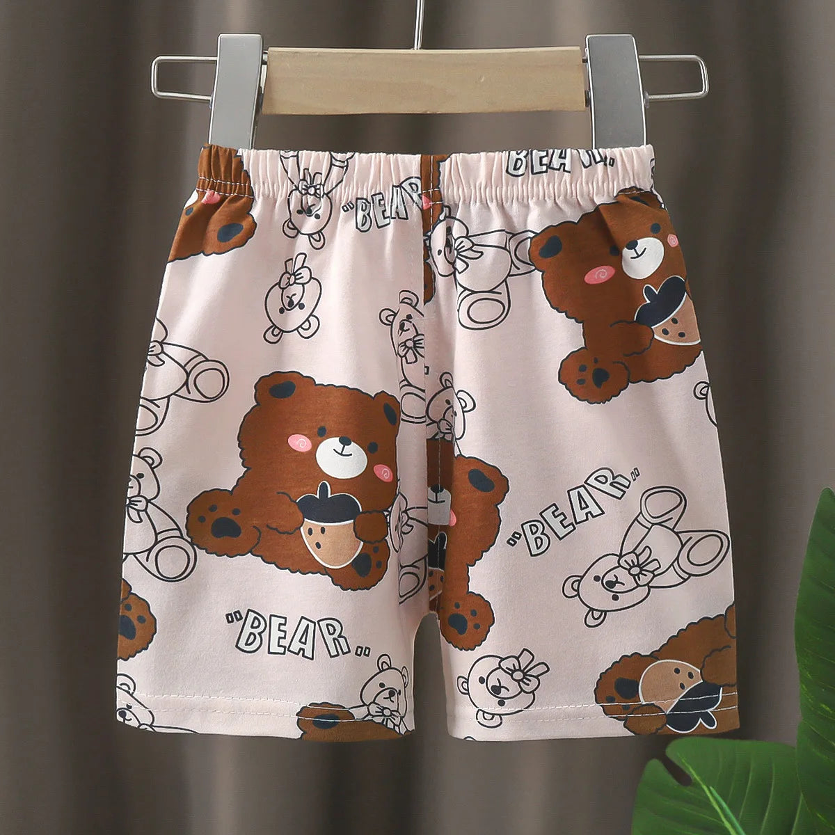 3-Piece Cotton Casual Summer Shorts