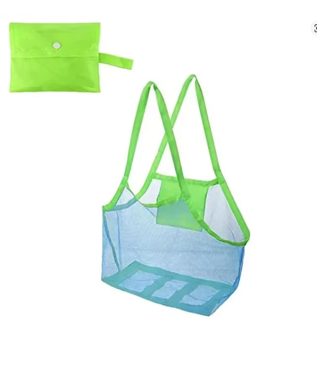 1-Piece Large Mesh Beach Bag for Toys