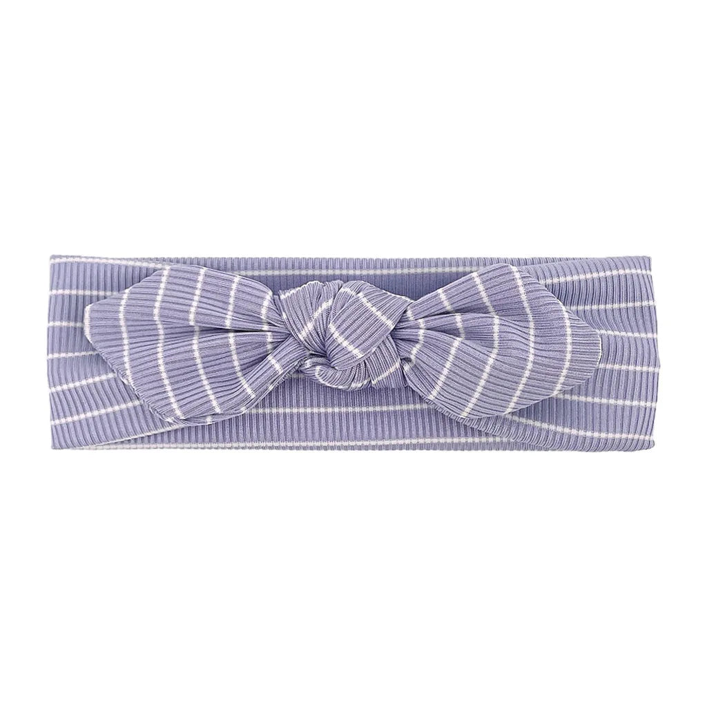 Baby Headband Striped With Bow