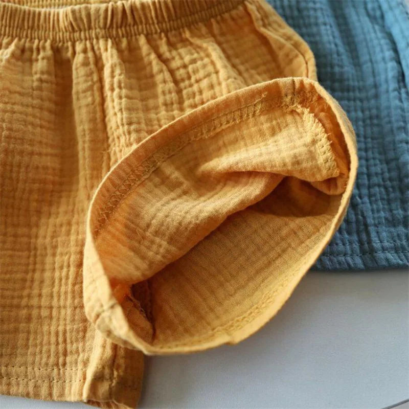 Cotton Linen Shorts