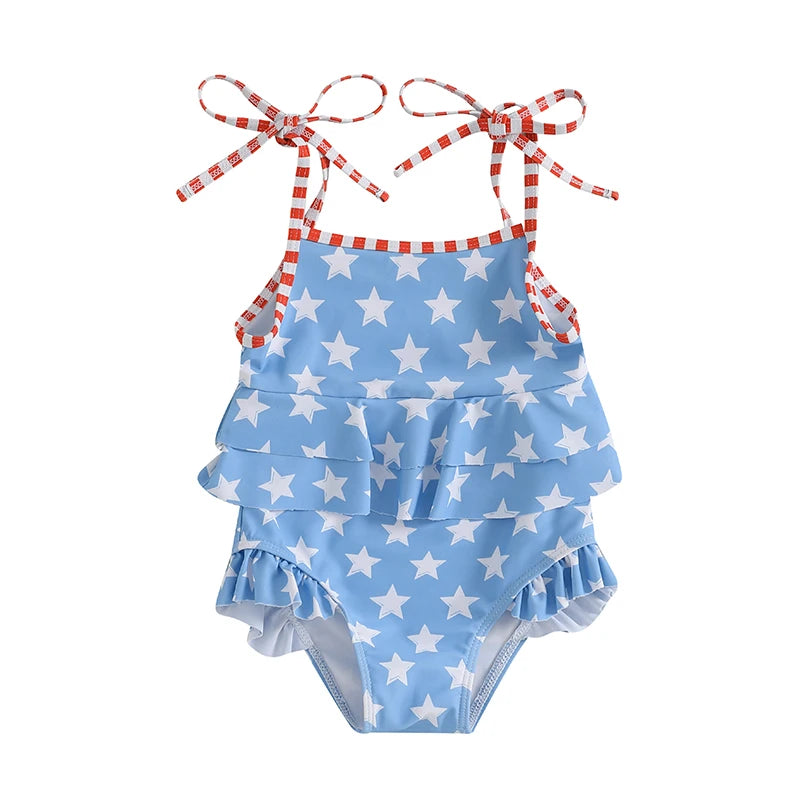 Independence Day Baby Girl Swimsuit