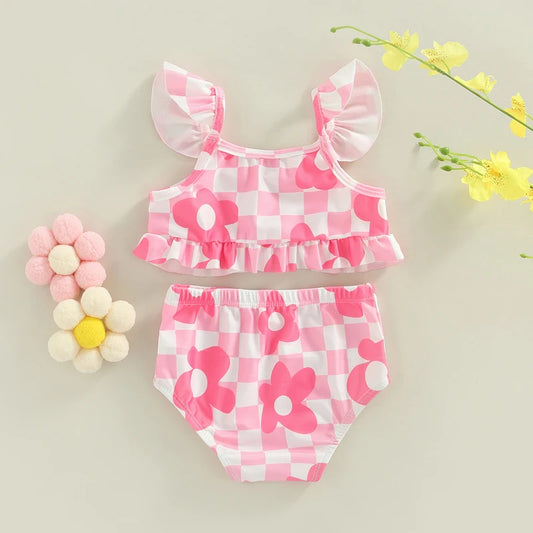 2-Piece Bikini Floral Swimsuit