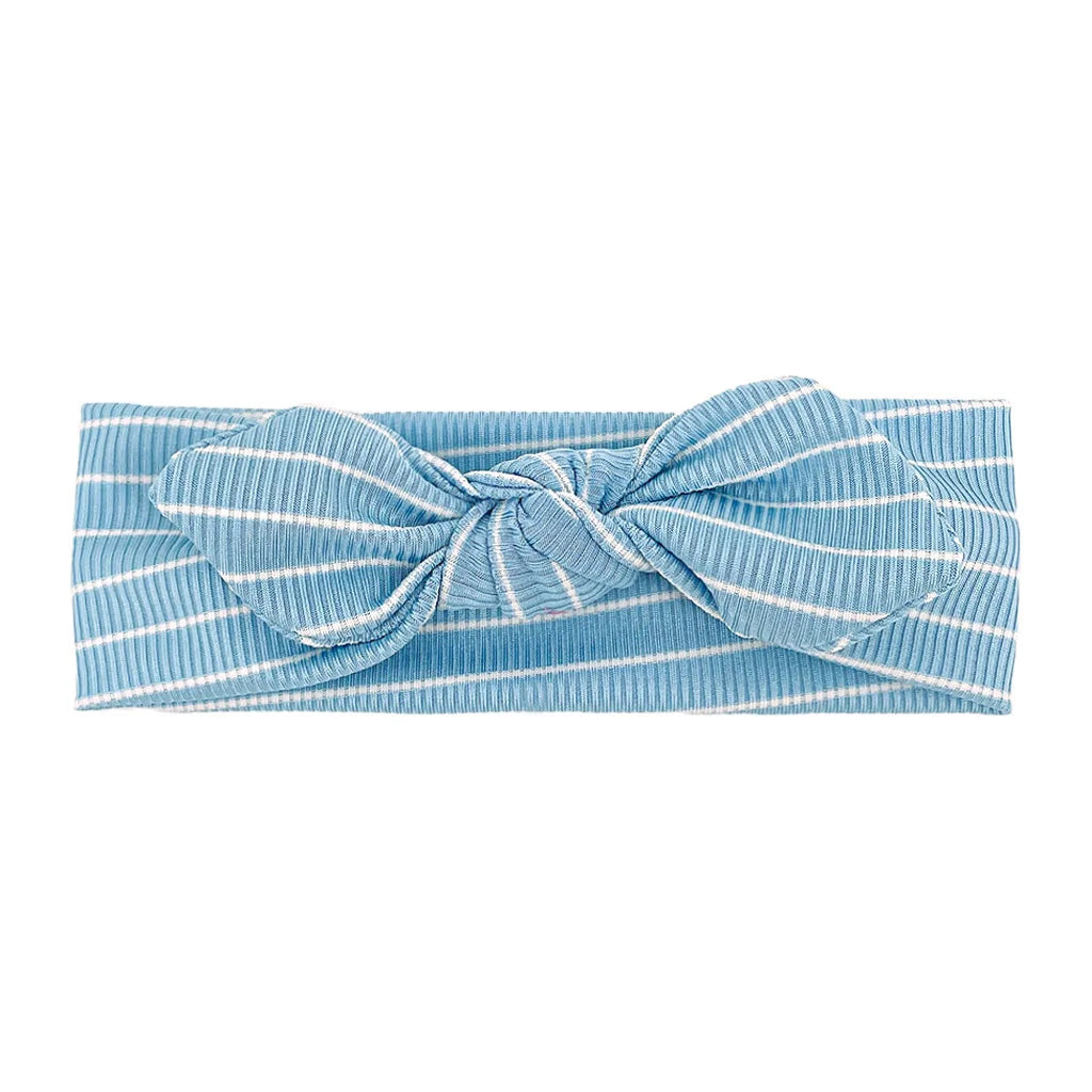 Baby Headband Striped With Bow