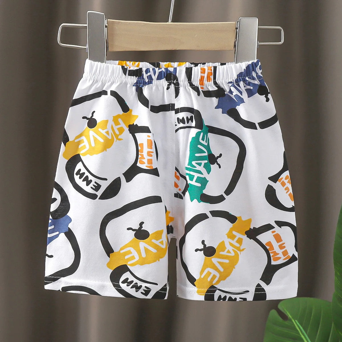 3-Piece Cotton Casual Summer Shorts