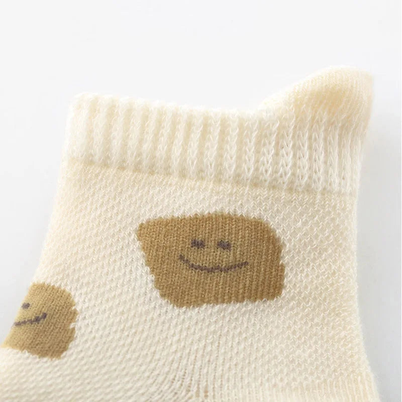 5 Pairs Non-Slip Breathable Socks
