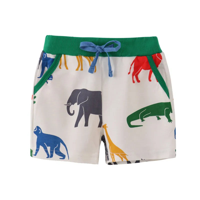 Summer Animal Printed Boys Shorts