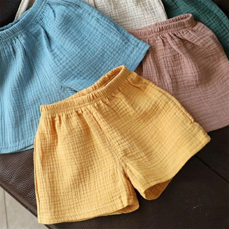 Cotton Linen Shorts