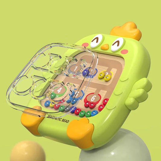 Montessori Magnetic Bead Maze – Motor Toy