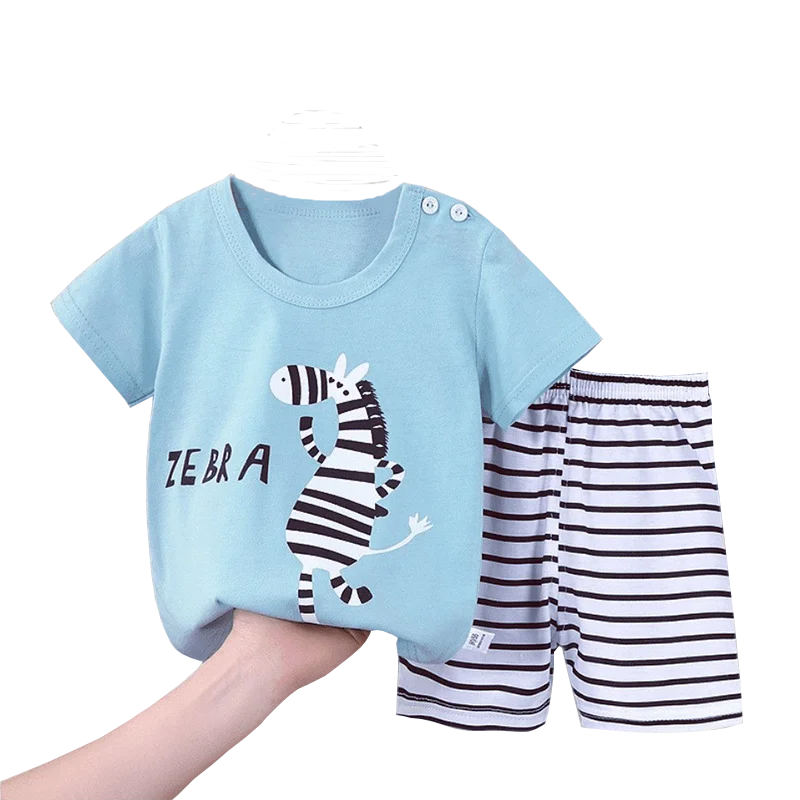 2-Piece Zebra Pajamas