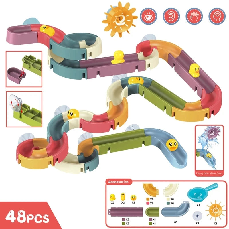 Baby DIY Assembling Track Slide for Children
