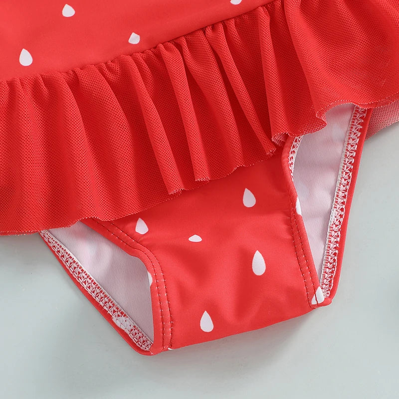 Watermelon Sleeveless Swimwear