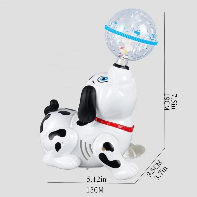 Spinning Dalmatian Toys Bump and Go Dancing Dog