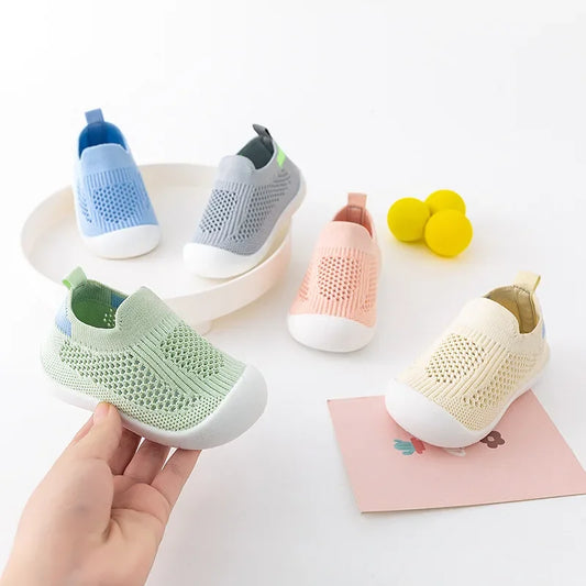 Spring & Summer Breathable Mesh Baby Sneakers