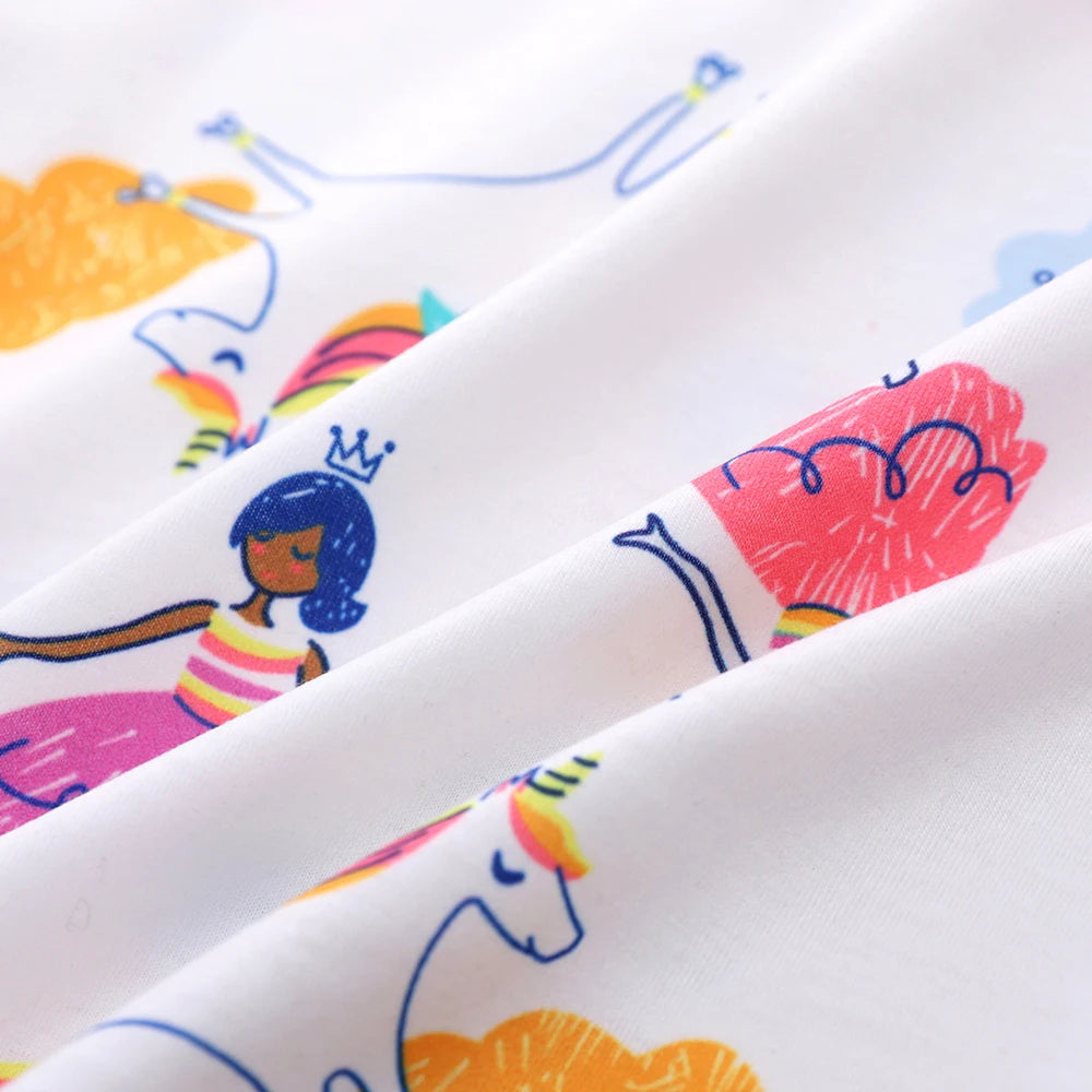 Baby Girls Princess Unicorn Pajamas