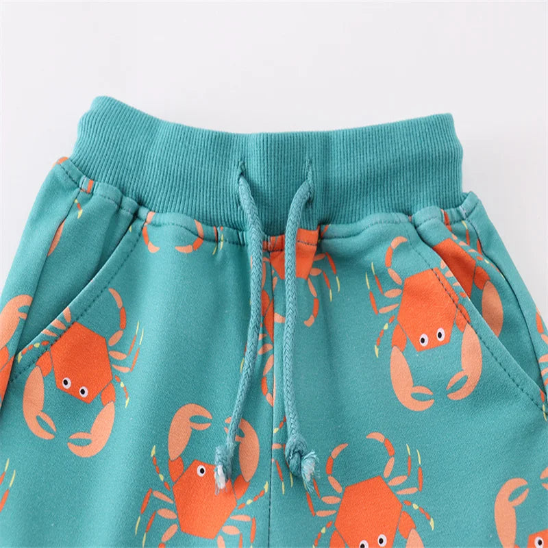 Summer Animal Printed Boys Shorts