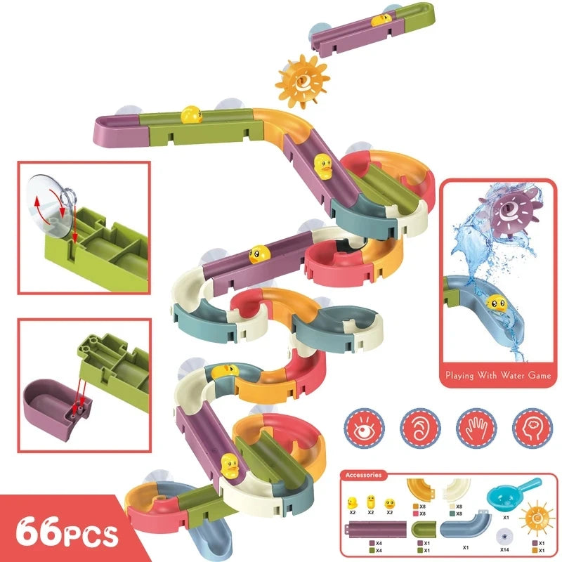 Baby DIY Assembling Track Slide for Children