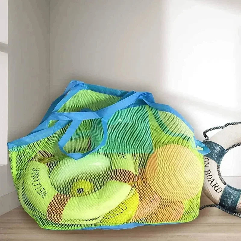 1-Piece Large Mesh Beach Bag for Toys