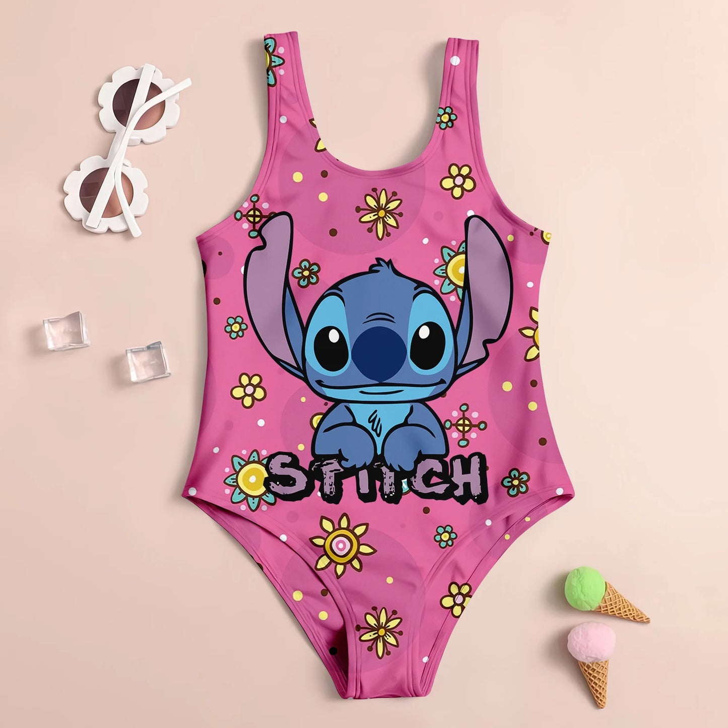 Stitch Quick Dry UV Protection Swimwear