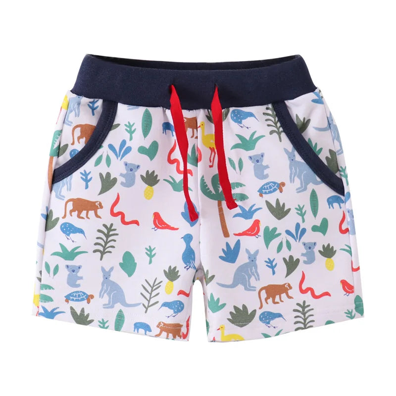 Summer Animal Printed Boys Shorts