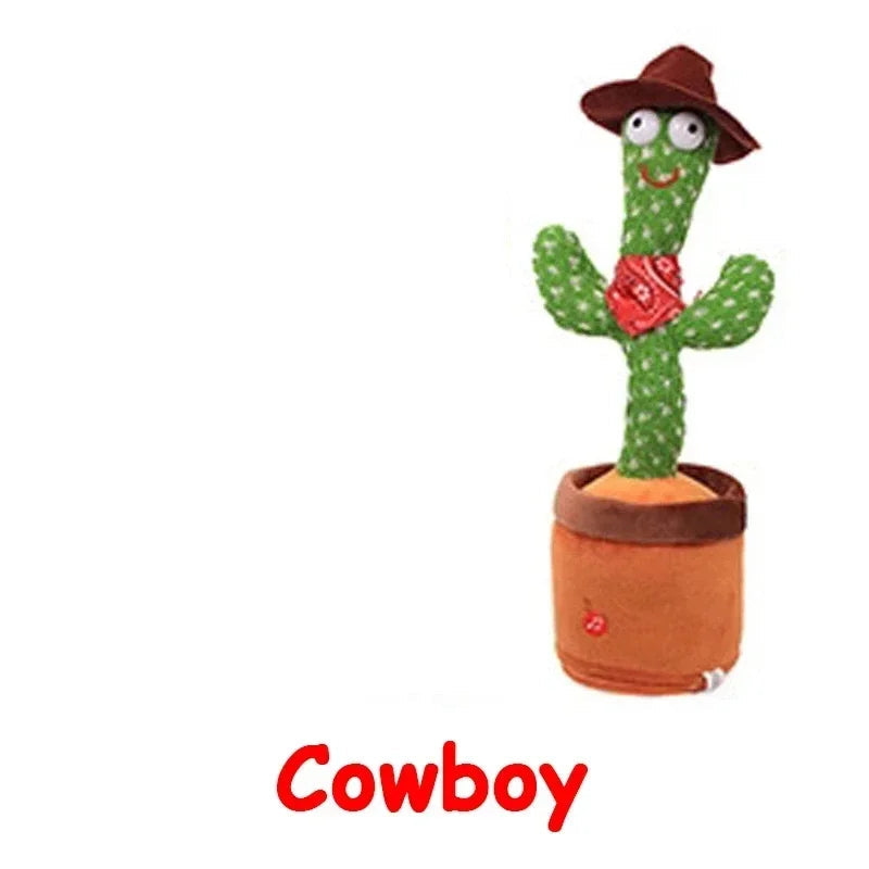 Dancing Talking Cactus Toys Birthday Home Decoration for Children