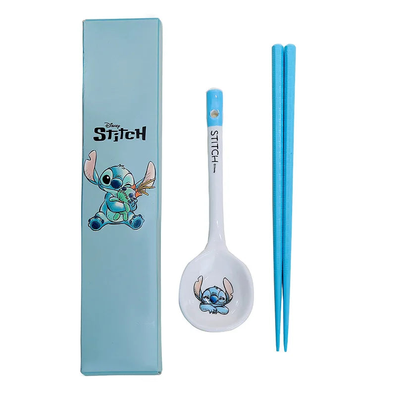 Stitch Ceramic Plates Set
