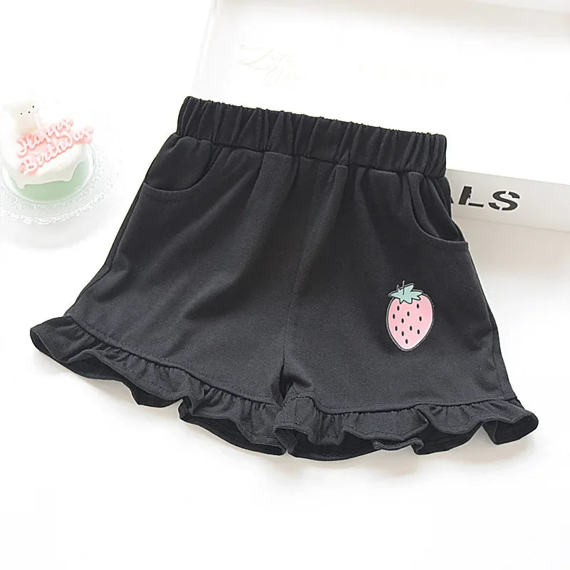 Summer Shorts Strawberry Printed