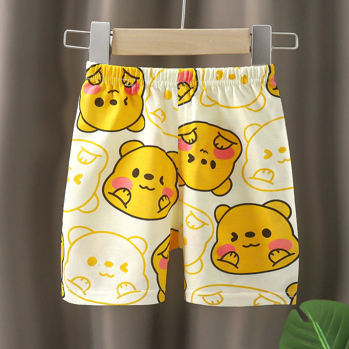 3-Piece Cotton Casual Summer Shorts