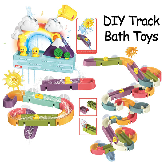 Baby DIY Assembling Track Slide for Children