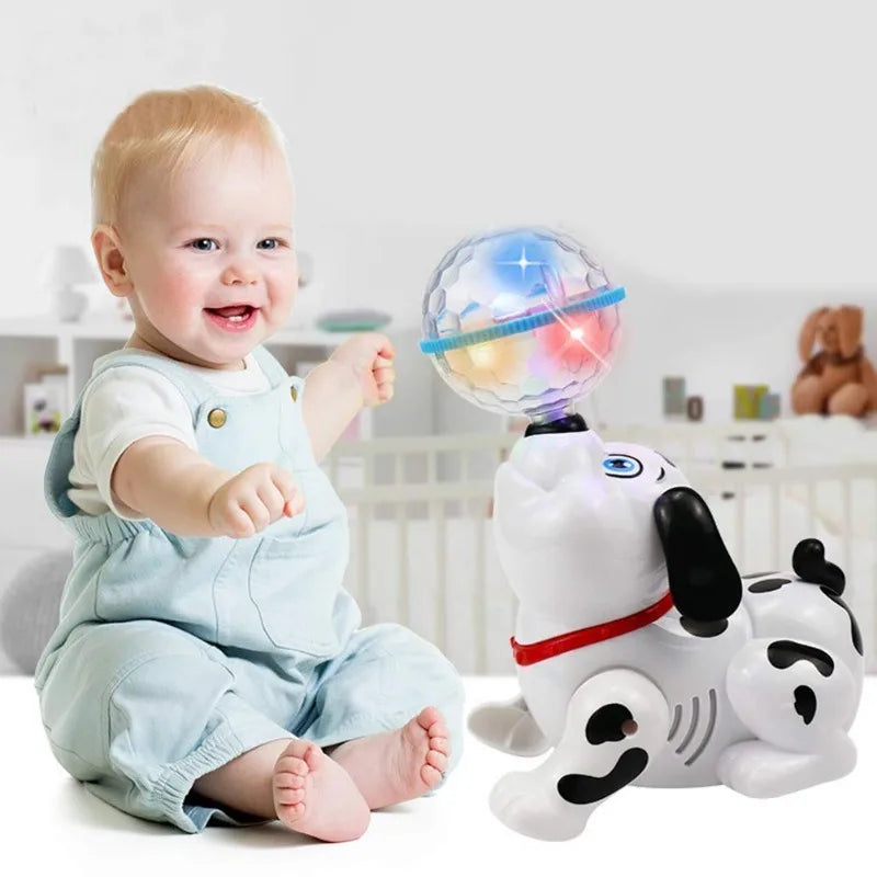 Spinning Dalmatian Toys Bump and Go Dancing Dog