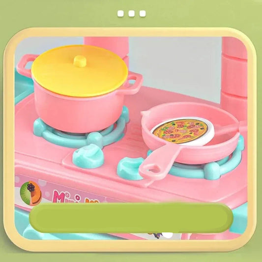 Mini Kitchen Counter Play Set