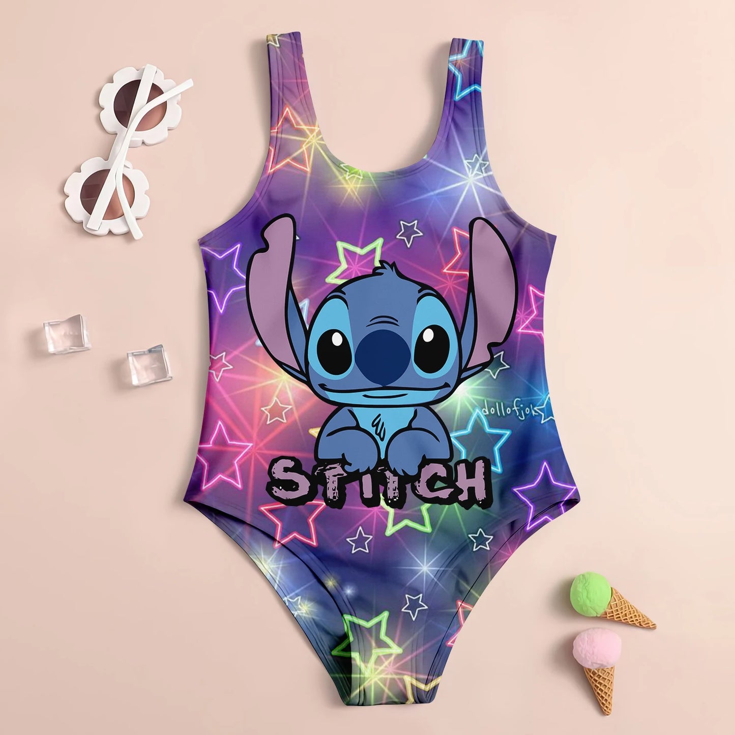 Stitch Quick Dry UV Protection Swimwear