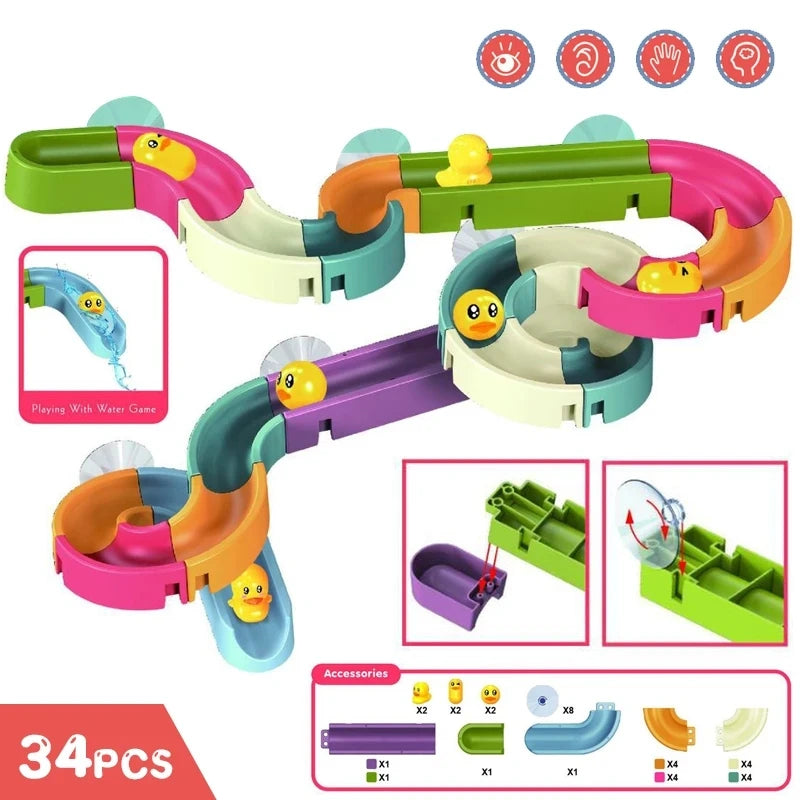 Baby DIY Assembling Track Slide for Children