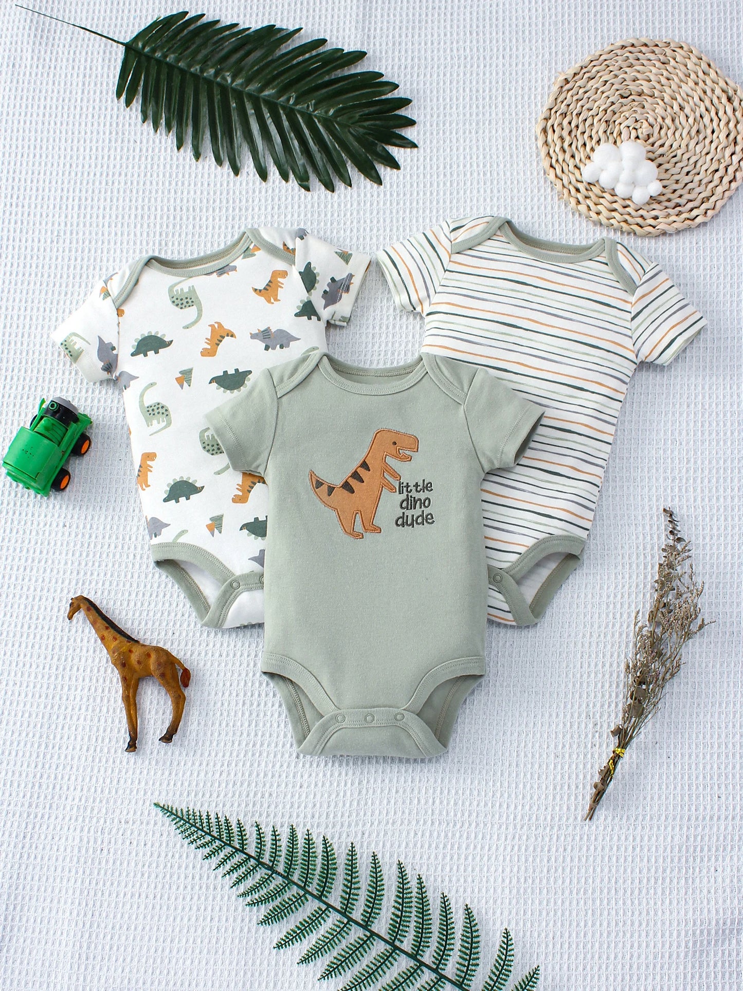 3-Pack Baby Bodysuits