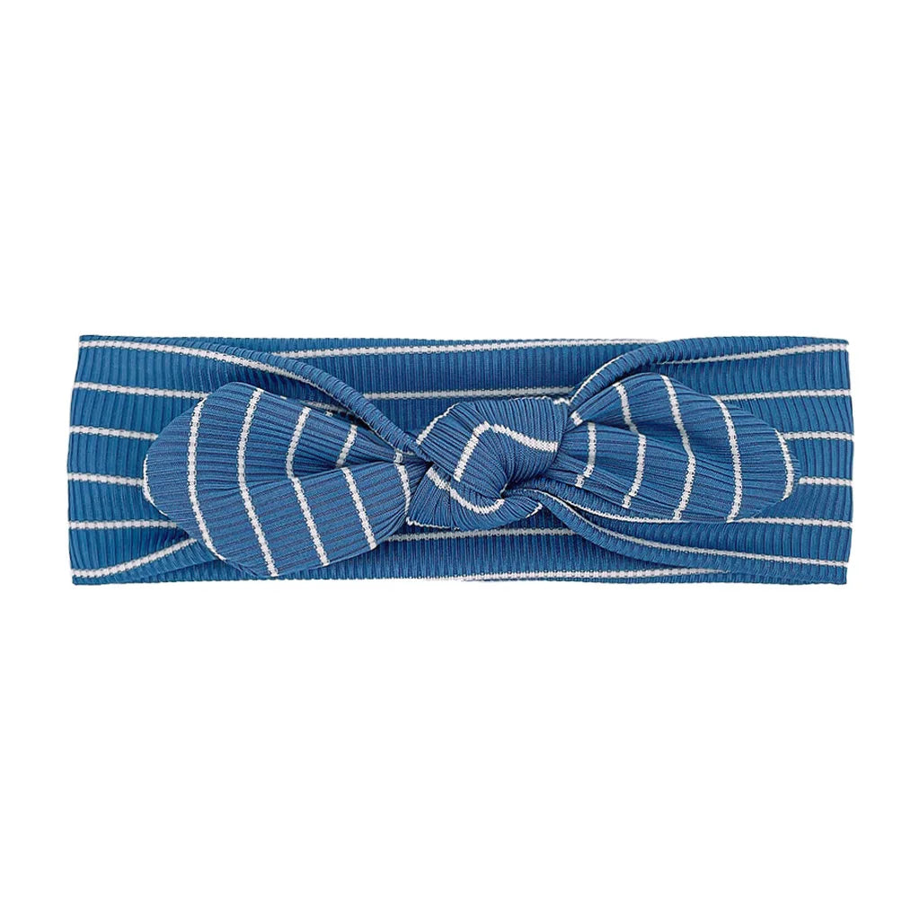 Baby Headband Striped With Bow