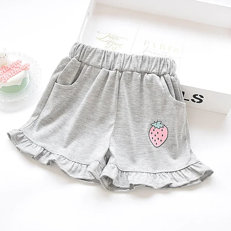 Summer Shorts Strawberry Printed