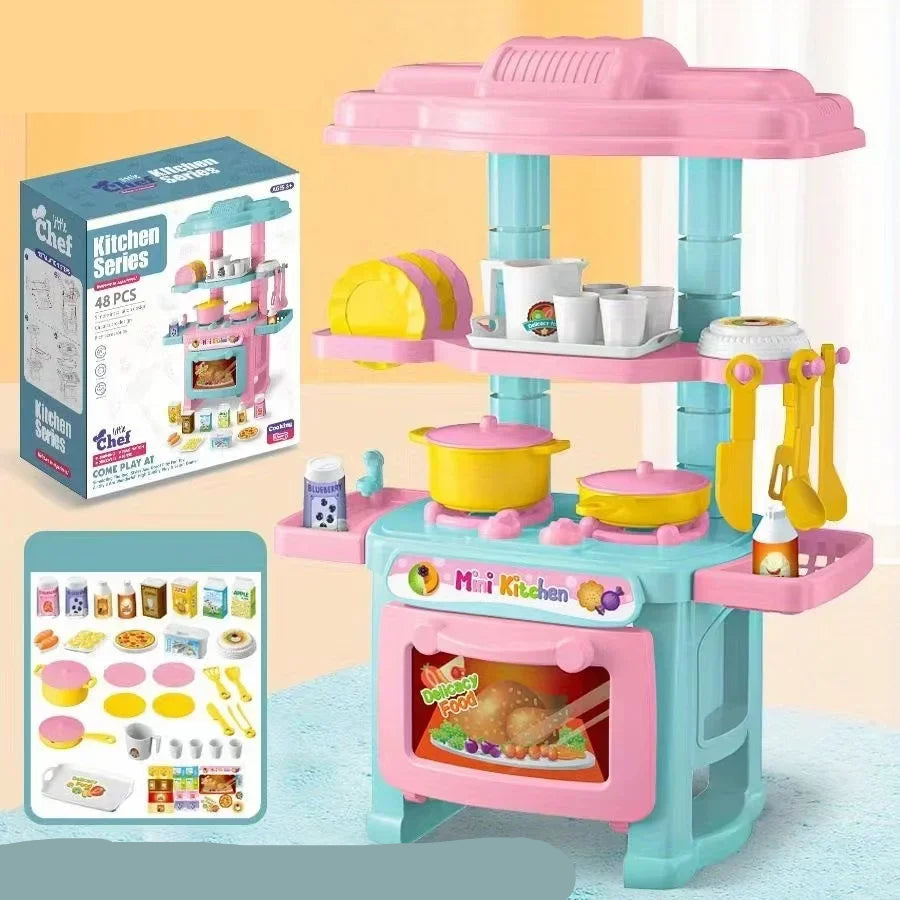 Mini Kitchen Counter Play Set