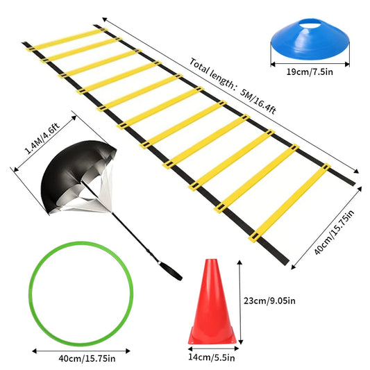 Ladders Nylon Straps For Speed Training Equipment