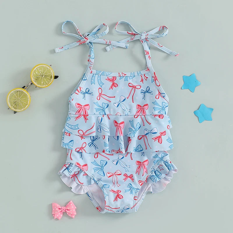 Independence Day Baby Girl Swimsuit