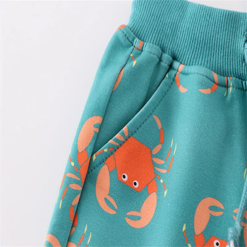 Summer Animal Printed Boys Shorts