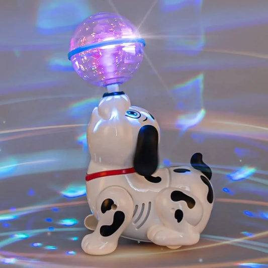 Spinning Dalmatian Toys Bump and Go Dancing Dog