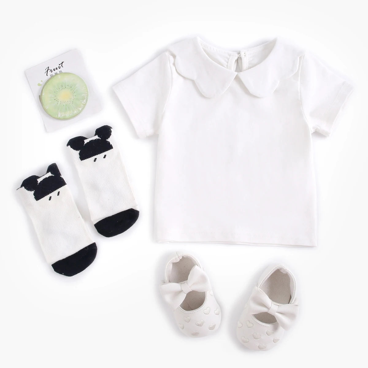 Ruffle Collar Soft Cotton Shirt