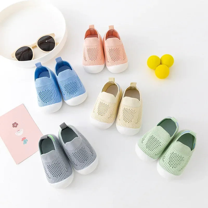 Spring & Summer Breathable Mesh Baby Sneakers