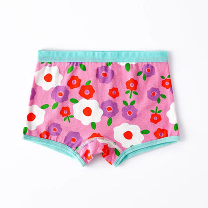 3-Piece Floral Cotton Panties