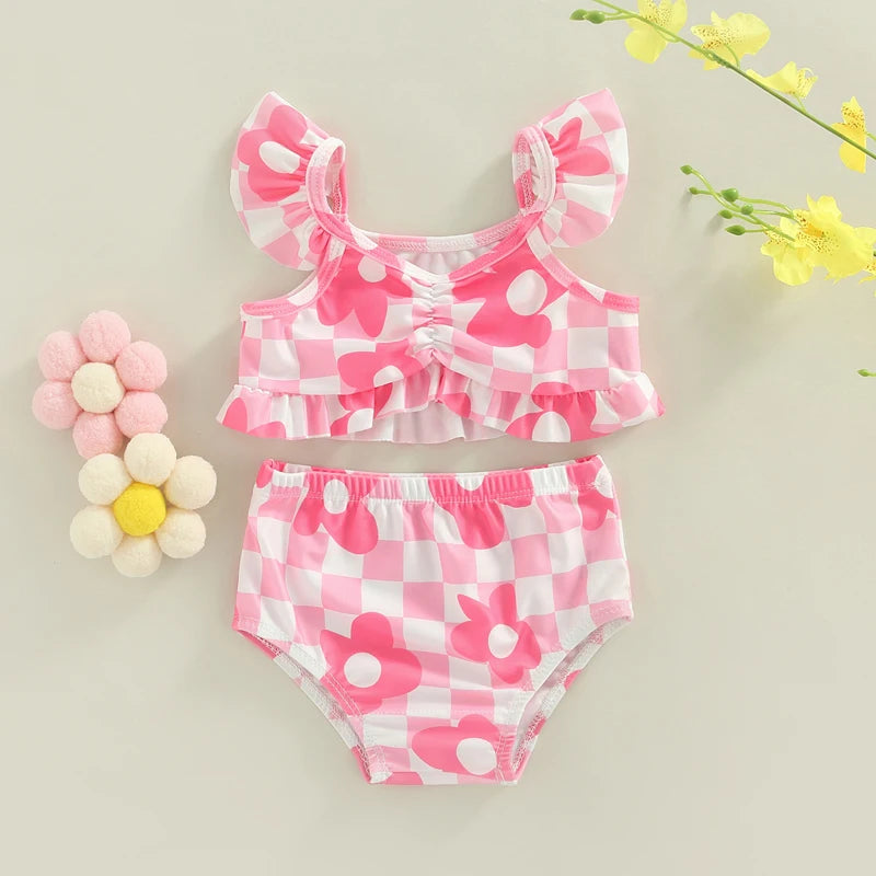 2-Piece Bikini Floral Swimsuit