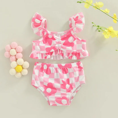 2-Piece Bikini Floral Swimsuit