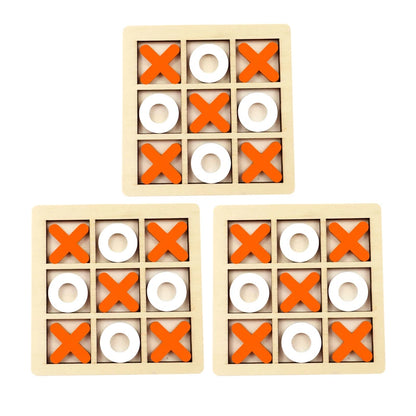 Montessori Play Game Wooden Toy Mini Chess, Puzzle
