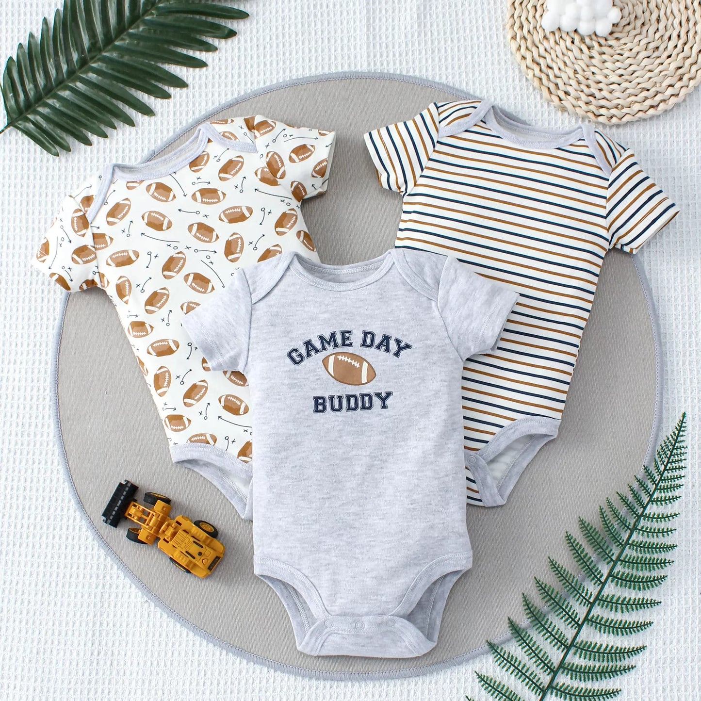 3-Pack Baby Bodysuits