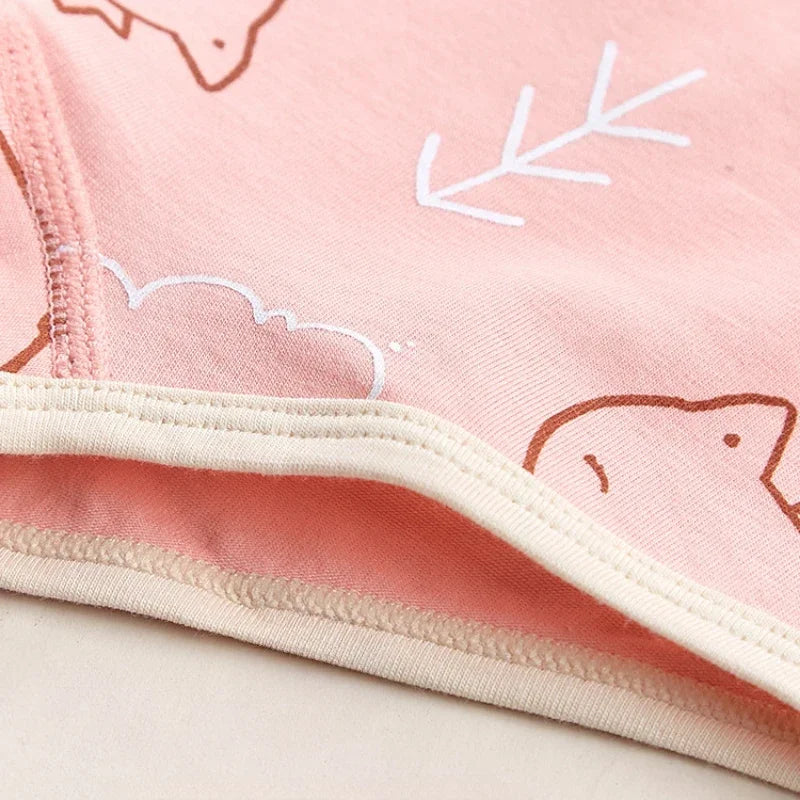 4-Piece Cotton Breathable Panties