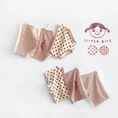 3-Piece Floral Cotton Panties