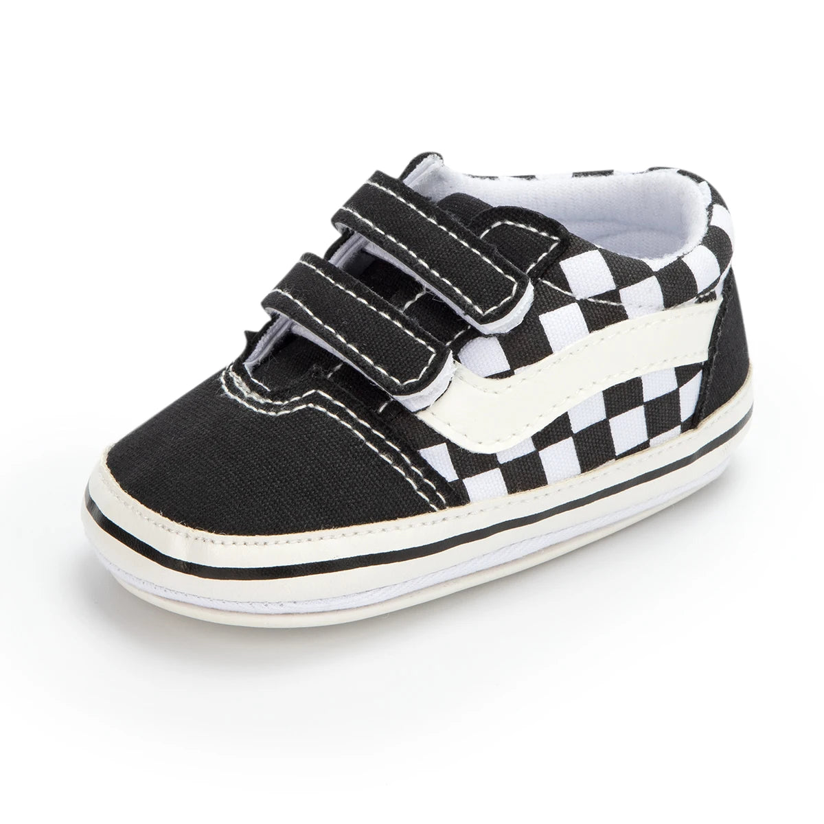 Anti-Slip Soft Plaid Casual Sneakers
